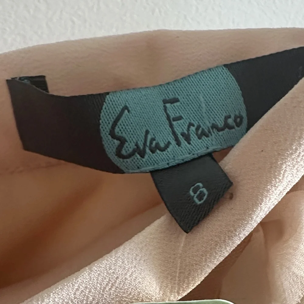 EVA FRANCO SZ 8 Elegant Floral Embellished pink/rose Skirt - Picture 3 of 9